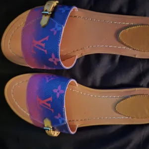Stylish Blue and Pink Women's Sandals