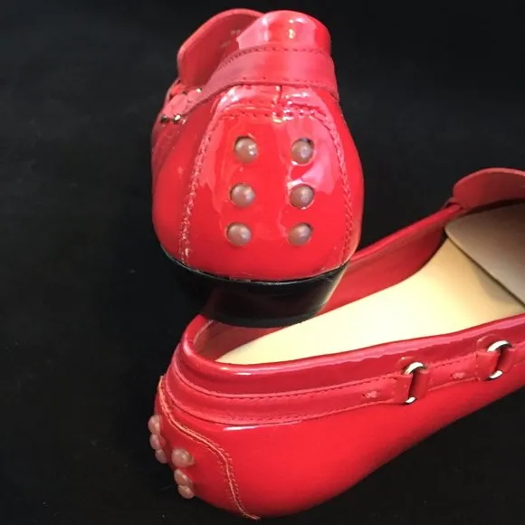 Talbots Red Patent Driving Moccasin - NEW