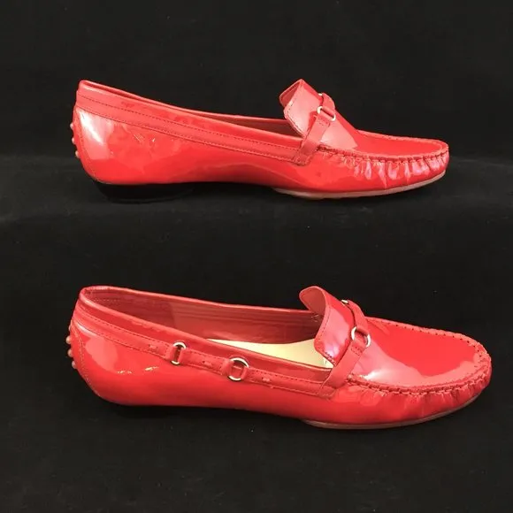 Talbots Red Patent Driving Moccasin - NEW