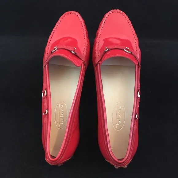 Talbots Red Patent Driving Moccasin - NEW