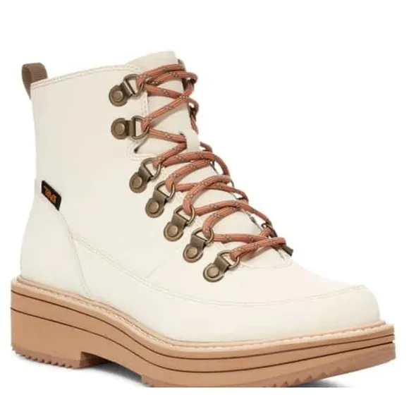 Teva Midform Boots in White Swan Size 8.5