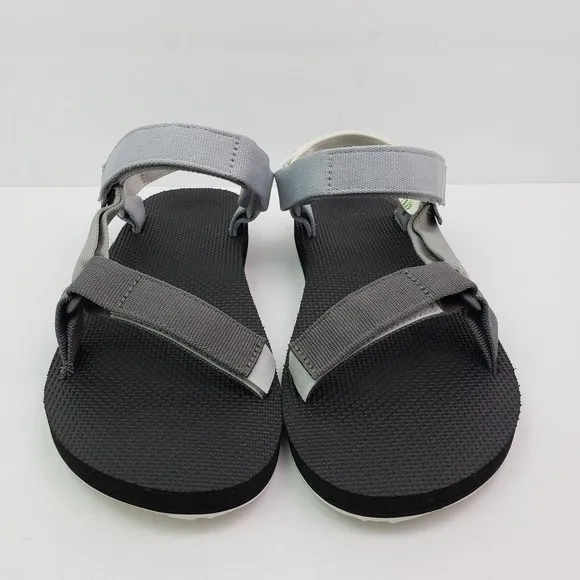 Teva Original Universal Mens Size 13 Blue White Gray Sport Sandals 1004006