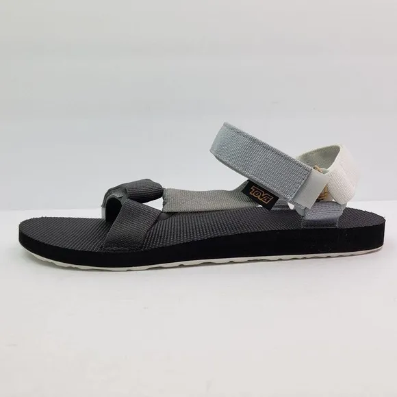Teva Original Universal Mens Size 13 Blue White Gray Sport Sandals 1004006