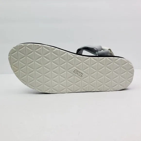 Teva Original Universal Mens Size 13 Blue White Gray Sport Sandals 1004006
