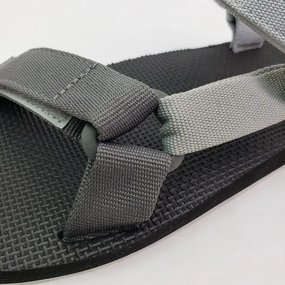 Teva Original Universal Mens Size 13 Blue White Gray Sport Sandals 1004006