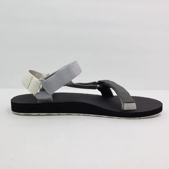 Teva Original Universal Mens Size 13 Blue White Gray Sport Sandals 1004006