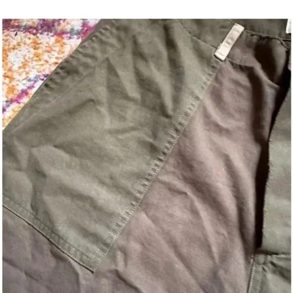 THE GREAT. The Vintage Army Short in Patchwork sz 28