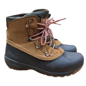 The North Face Women's Shellista IV Shorty WaterProof Boots Brown Size 9 NWOT