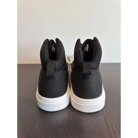 Timberland Men's 11 Allston Black Mid Nubuck Sneaker Boots A69V5 NEW