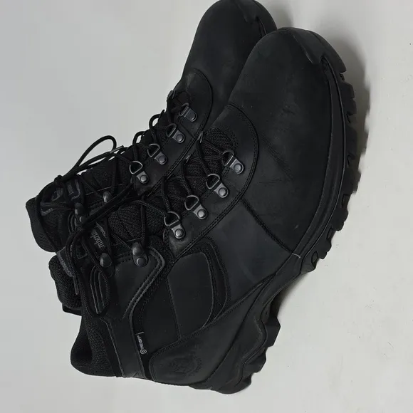 Timberland Men's Mt. Maddsen Mid Waterproof Hiking Boots Black Size 14W