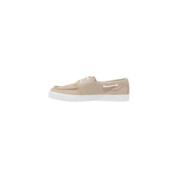 Timberland Moccassin Rubber Sole Shoes Men Beige Moccasins