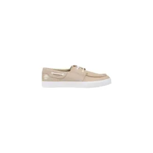 Timberland Moccassin Rubber Sole Shoes Men Beige Moccasins