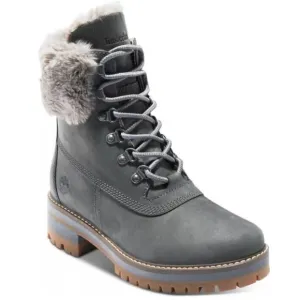 TIMBERLAND Women's Courmayeur Valley 6&quot; Faux Fur Waterproof Lug Sole Boots 7.5 M