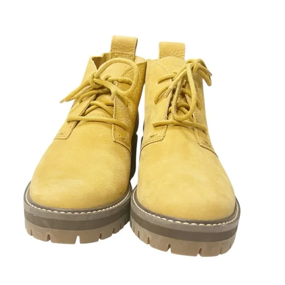 TIMBERLAND WOMEN'S COURMAYEUR VALLEY CHUKKA BOOTS WHEAT NUBUCK A2N5H Size 7