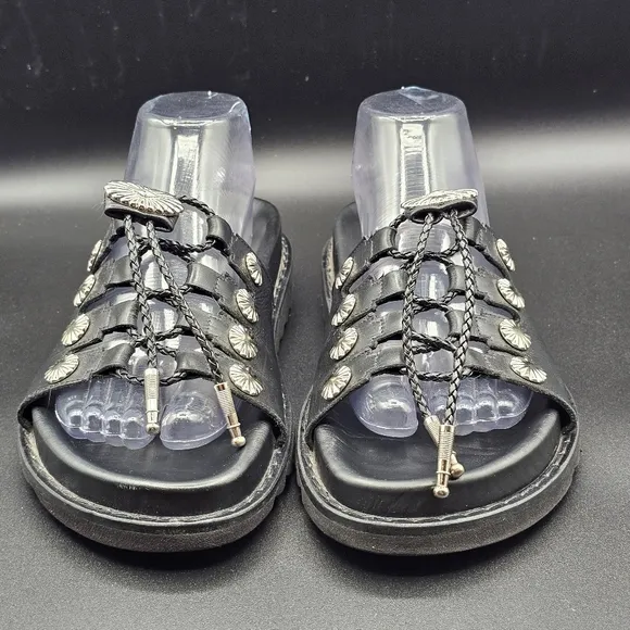 Toga Pulla Studded Drawstring Sandals