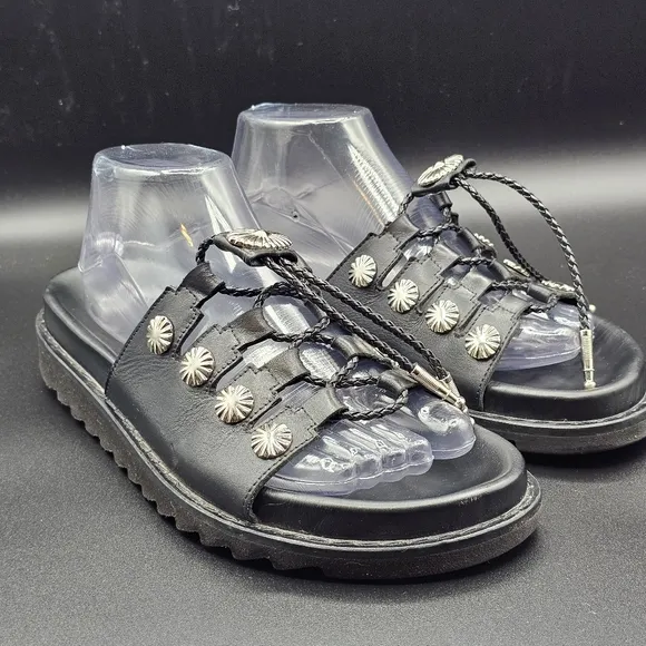 Toga Pulla Studded Drawstring Sandals