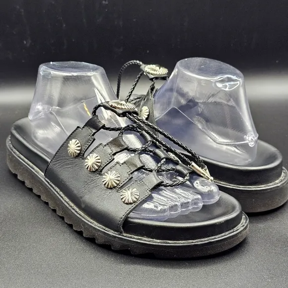 Toga Pulla Studded Drawstring Sandals
