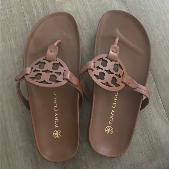 Tory Burch Brown Sandals - size 7 Miller Cloud