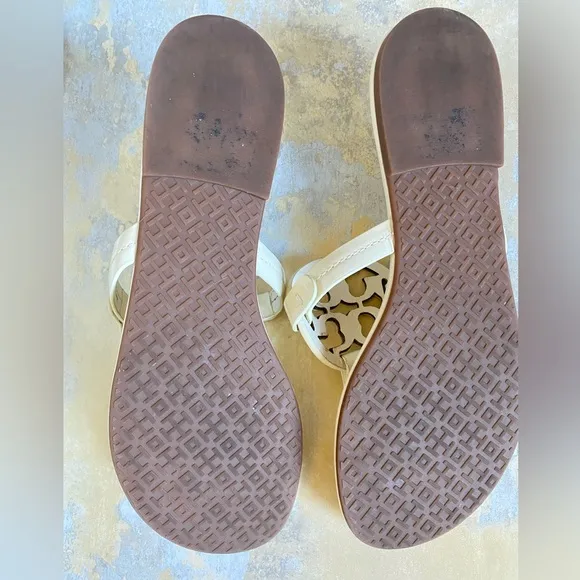 Tory Burch Cream Sandals