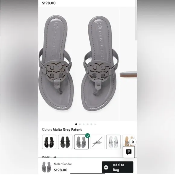 Tory Burch Gray Sandals for Women
