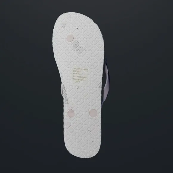 Tory Burch Hicks Garden Ballet Pink Flip-Flops Sandals Sz 5