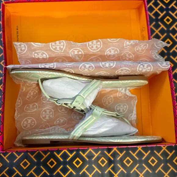 Tory burch metal miller sandals size 11 Women’s