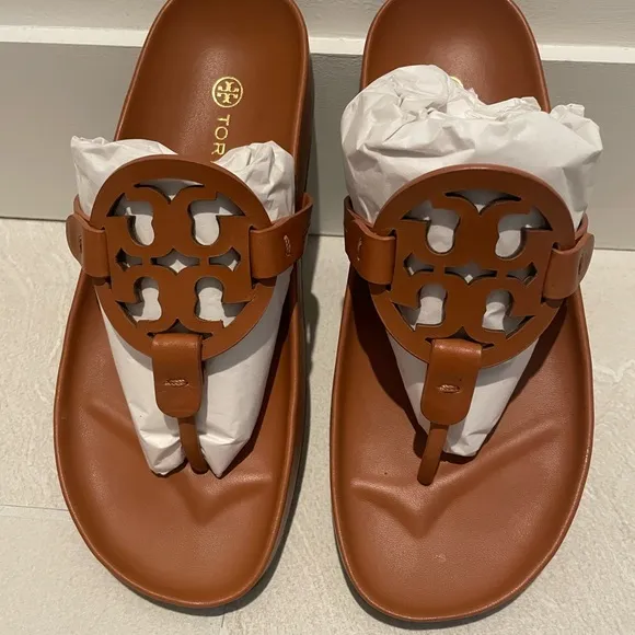 Tory Burch Miller Cloud Leather Sandals