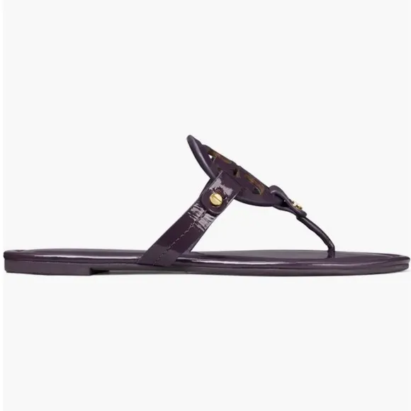 Tory Burch Miller Patent leather sandals NWT