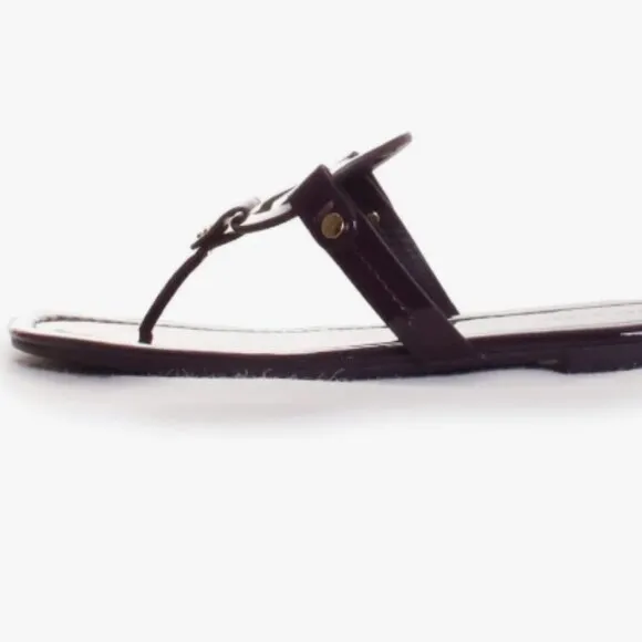 Tory Burch Miller Patent leather sandals NWT