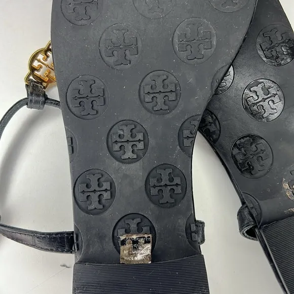 Tory Burch Miller Patent Sandals Women’s 8.5 M