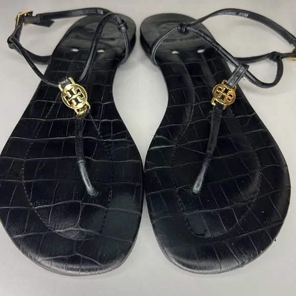 Tory Burch Miller Patent Sandals Women’s 8.5 M