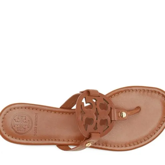 Tory Burch MILLER SANDALS IN BROWN SIZE 7