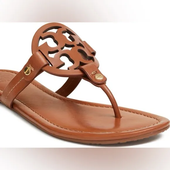 Tory Burch MILLER SANDALS IN BROWN SIZE 7