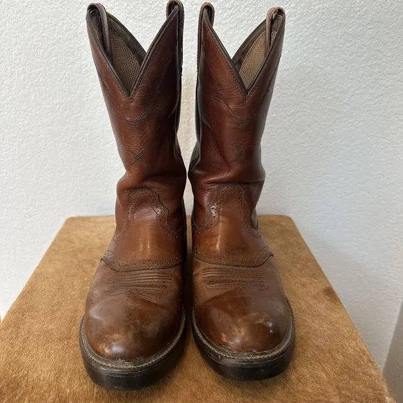 Twisted X Boots Mcw0004 Size 9 EE Oil &amp; Spill Resistant Work Boot. GREAT COND