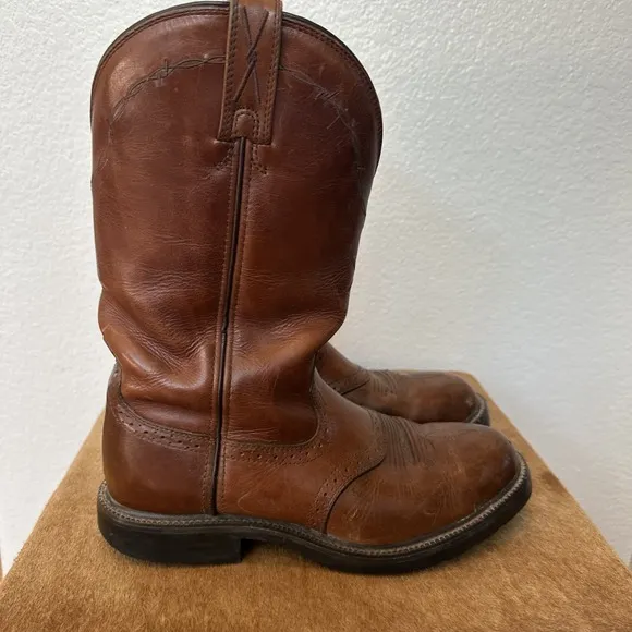 Twisted X Boots Mcw0004 Size 9 EE Oil &amp; Spill Resistant Work Boot. GREAT COND