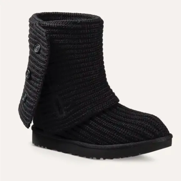 Ugg Classic Cardy Boots Women Size 7 Pre Owned
