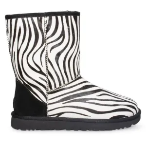 UGG Classic Short Exotic Zebra Boots Women's size 9