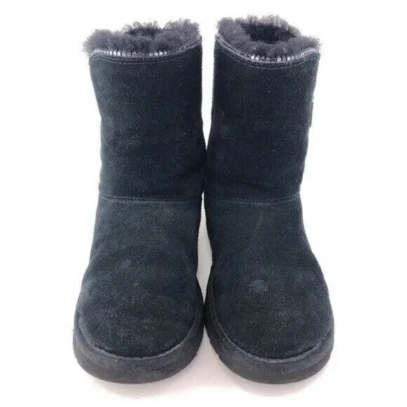 UGG Florence Zipper Sheepskin Winter Boots Kids 3