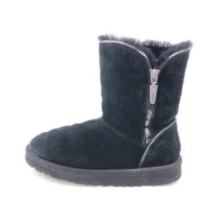 UGG Florence Zipper Sheepskin Winter Boots Kids 3
