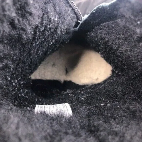 UGG Florence Zipper Sheepskin Winter Boots Kids 3