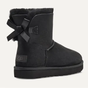 UGG Mini Bailey Bow II Boots in Black, New without Box