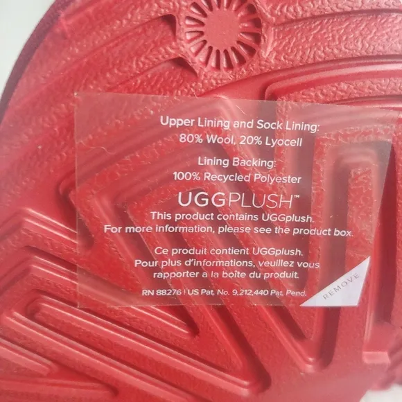 UGG PLUSH NEW Neumel II Chukka Boot Samba Red
