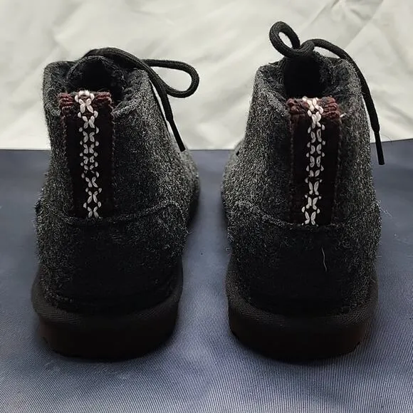 UGG STYLE REFELT CHUKKA NEUMEL CHARCOAL COLORWAY WOMAN'S 11.0 NWOB GORGEOUS 😍