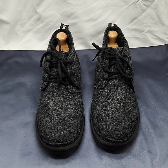 UGG STYLE REFELT CHUKKA NEUMEL CHARCOAL COLORWAY WOMAN'S 11.0 NWOB GORGEOUS 😍