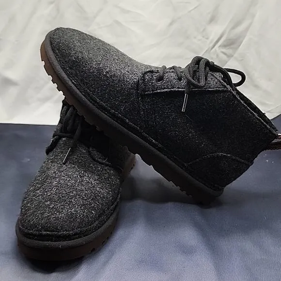 UGG STYLE REFELT CHUKKA NEUMEL CHARCOAL COLORWAY WOMAN'S 11.0 NWOB GORGEOUS 😍