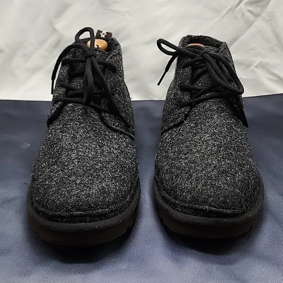 UGG STYLE REFELT CHUKKA NEUMEL CHARCOAL COLORWAY WOMAN'S 11.0 NWOB GORGEOUS 😍