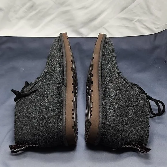 UGG STYLE REFELT CHUKKA NEUMEL CHARCOAL COLORWAY WOMAN'S 11.0 NWOB GORGEOUS 😍