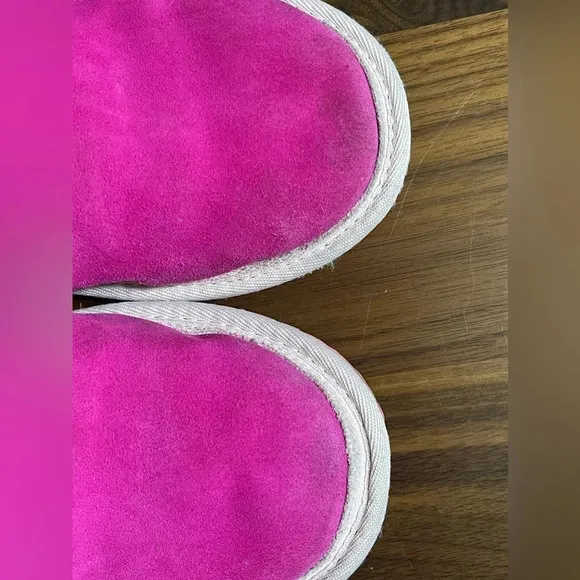 UGG Suede Neumel Mashup “Pink” Boots, Chukka Silhouette, Wool Blend Lining
