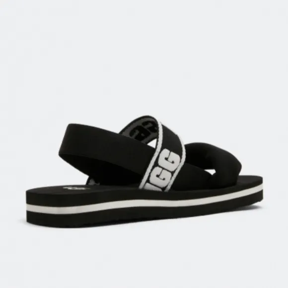 UGG Zuma sling sandals black Youth/ Women's7