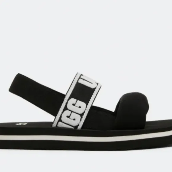 UGG Zuma sling sandals black Youth/ Women's7